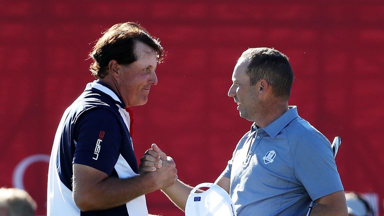 Garcia's match against Mickelson at Hazeltine yielded an incredible 19 birdies