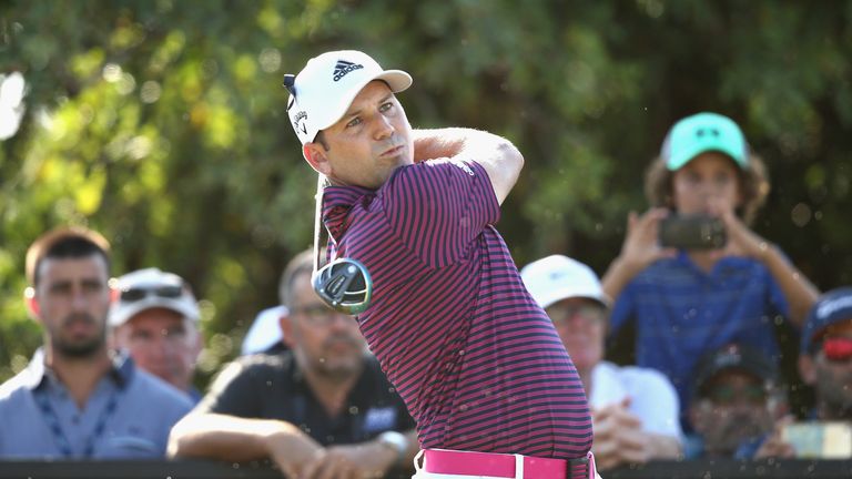 during Day Two of the Portugal Masters at Dom Pedro Victoria Golf Course on September 21, 2018 in Albufeira, Portugal.