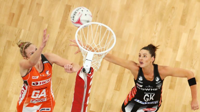 Layton's goalkeeping skills will be on display at the Copper Box in October