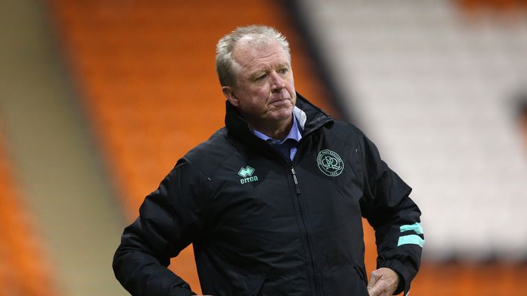 Steve McClaren watched his QPR side knocked out of the Carabao Cup