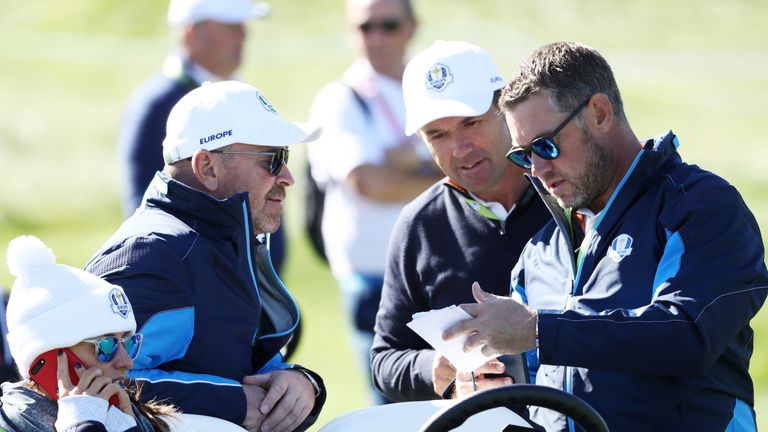 Harrington played a big role in Thomas Bjorn's backroom team in Paris