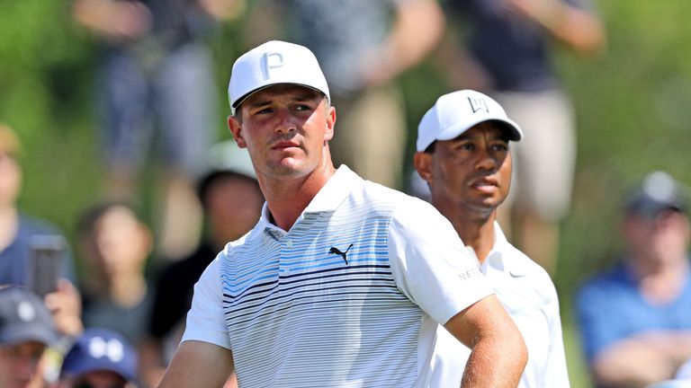 during practice for the THE PLAYERS Championship on the Stadium Course at TPC Sawgrass on May 9, 2018 in Ponte Vedra Beach, Florida.