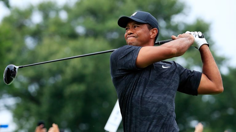 during the third round of the BMW Championship at Aronimink Golf Club on September 8, 2018 in Newtown Square, Pennsylvania.