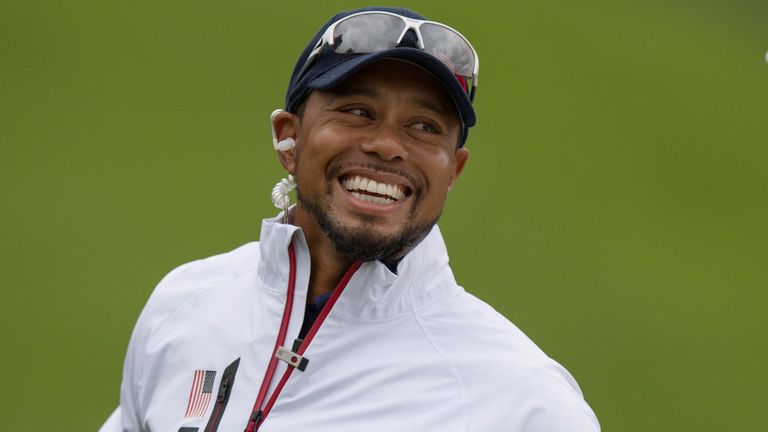 Tiger Woods was a vice-captain for Team USA in 2016