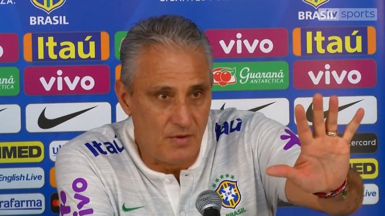 Brazil head coach Tite responded to Donald Trump&#39;s jibe