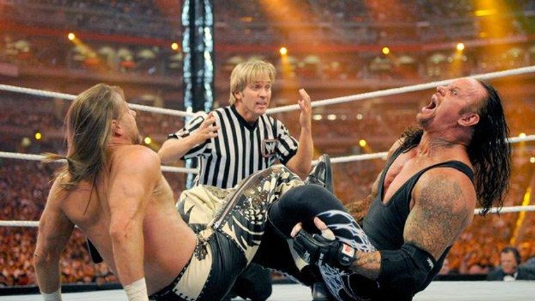 The story around the 'career v streak' match between HBK and Undertaker was one of the best WWE has ever told