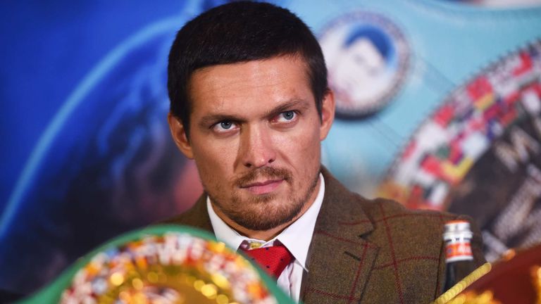 Oleksandr Usyk is  the undisputed cruiserweight world champion and an Olympic gold medallist