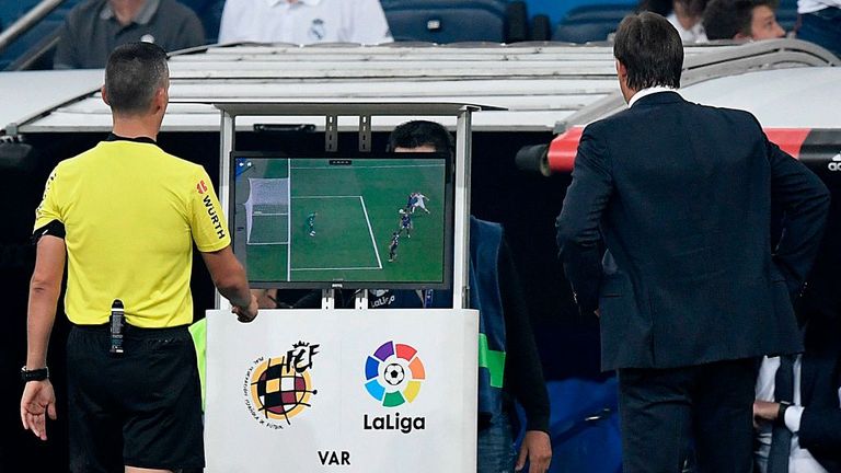 VAR is already in use in La Liga and other leagues around Europe