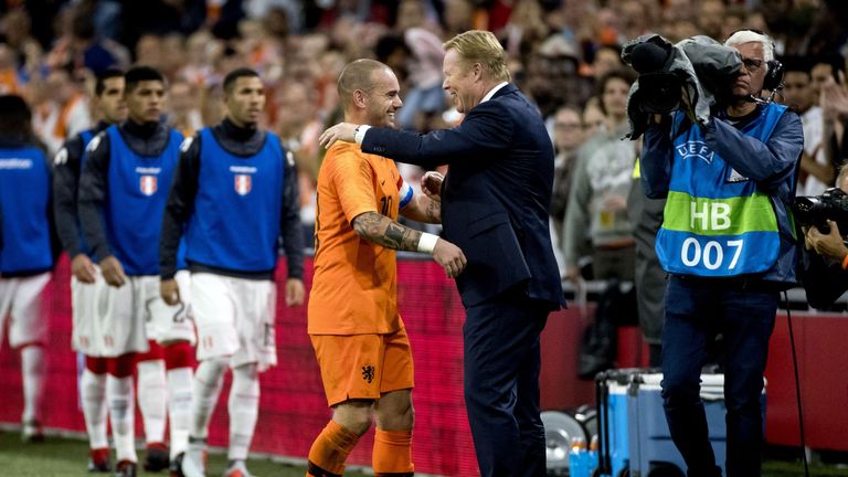 Sneijder played 