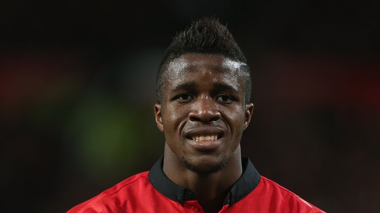 Wilfried Zaha admits he was 'down and depressed' while at Manchester United