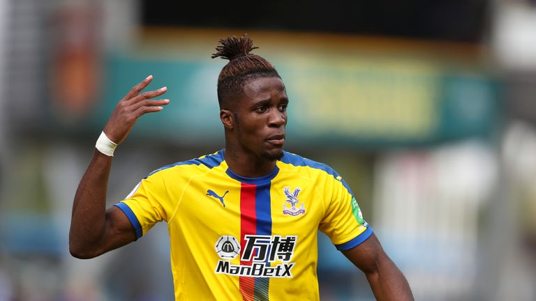 Managers set out to target Wilfried Zaha, Stuart Pearce told Sky Sports News