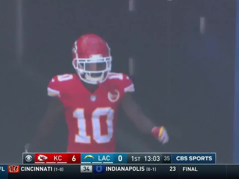 WATCH: Tyreek Hill scores 91-yard punt return touchdown for Kansas City  Chiefs, NFL News