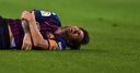 Messi injury overshadows Barca win