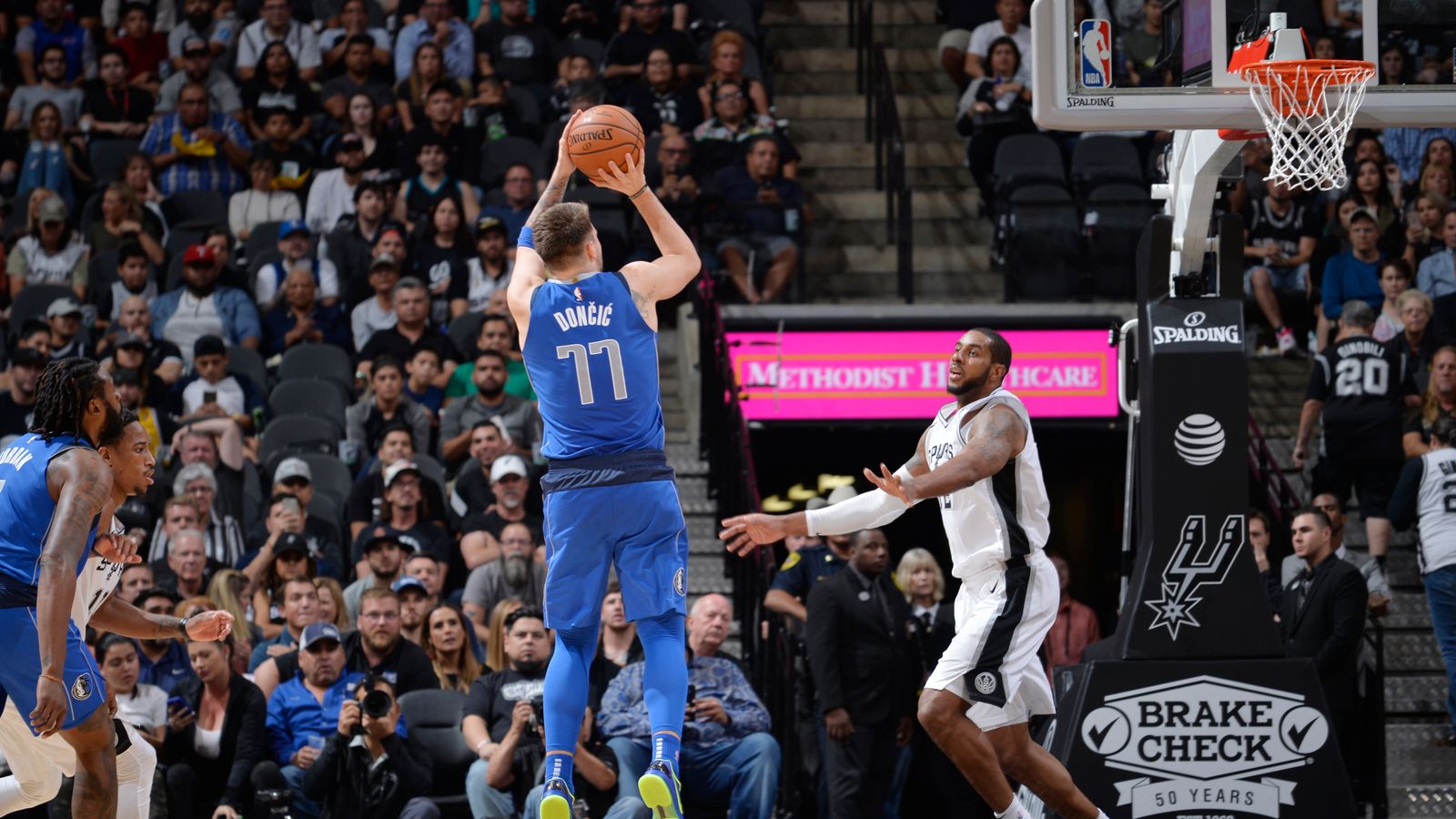 Doncic shines in overtime loss to Spurs | NBA News | Sky Sports