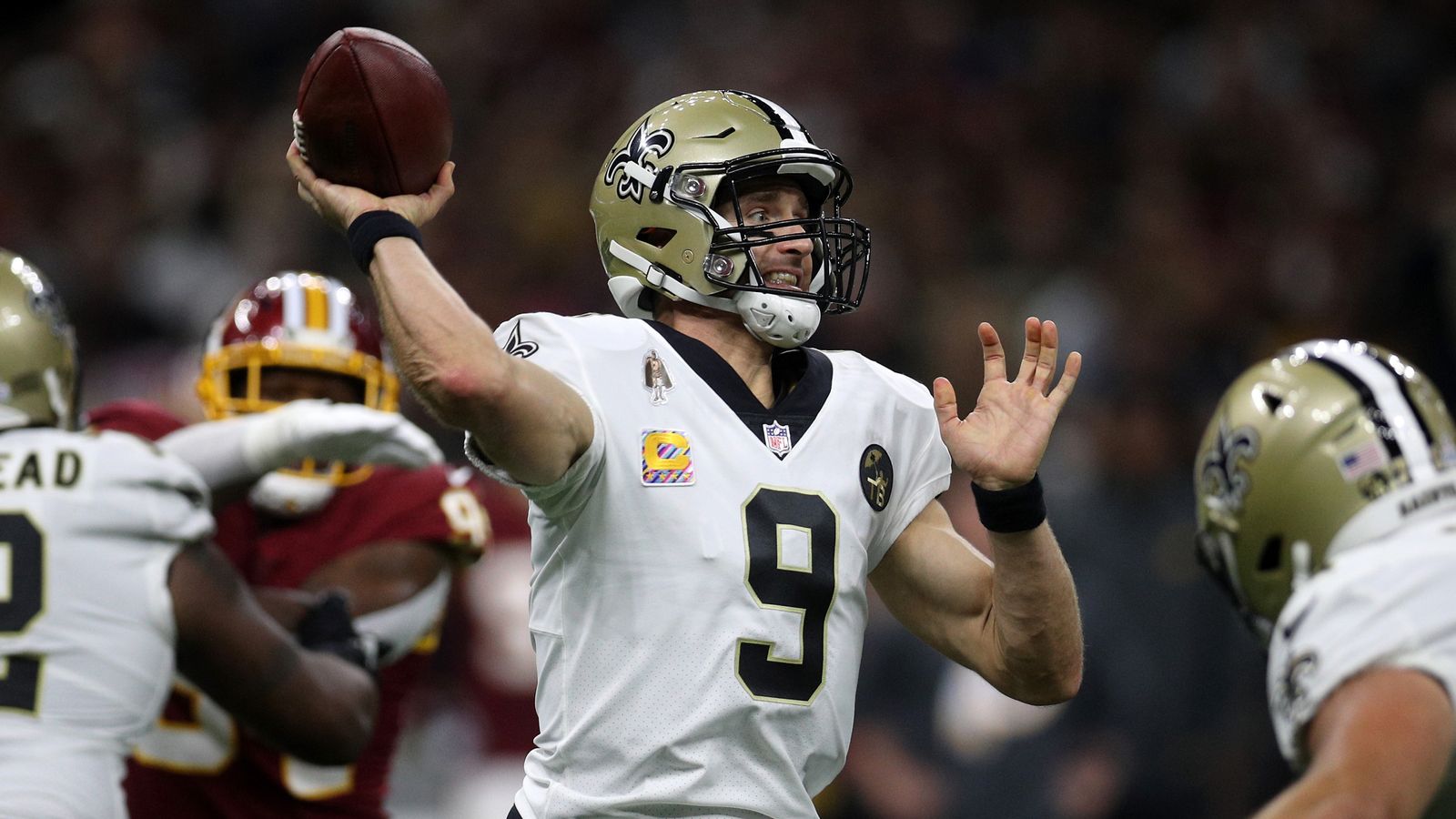 WATCH: Drew Brees Breaks NFL Passing Record With 62-yard TD! | NFL News ...