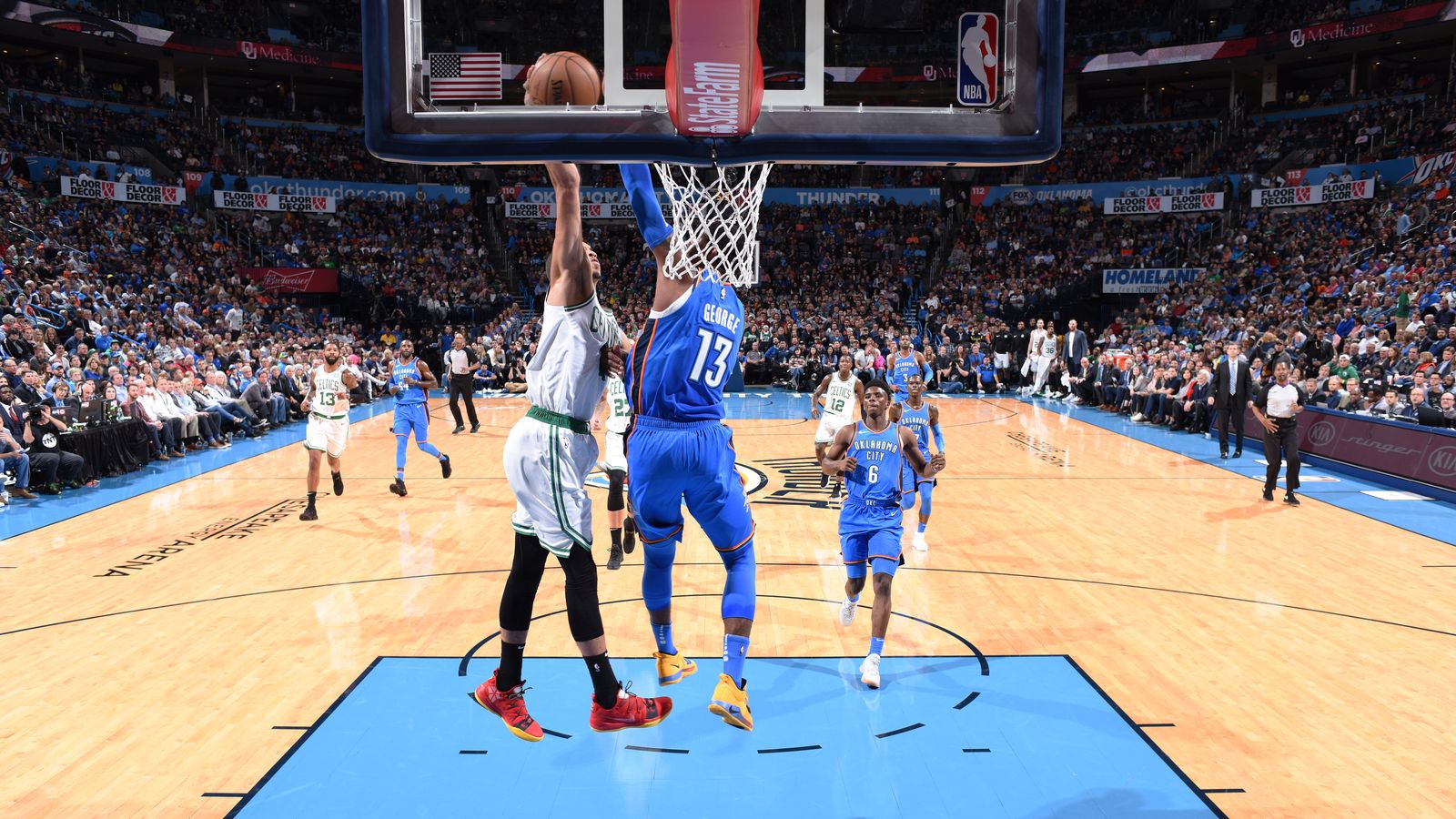 Dunk of the Night Jayson Tatum NBA News Sky Sports