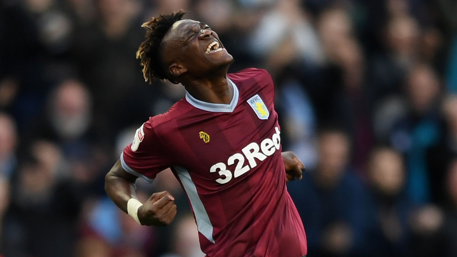 Tammy Abraham has scored 16 goals for Aston Villa in the Championship this season.