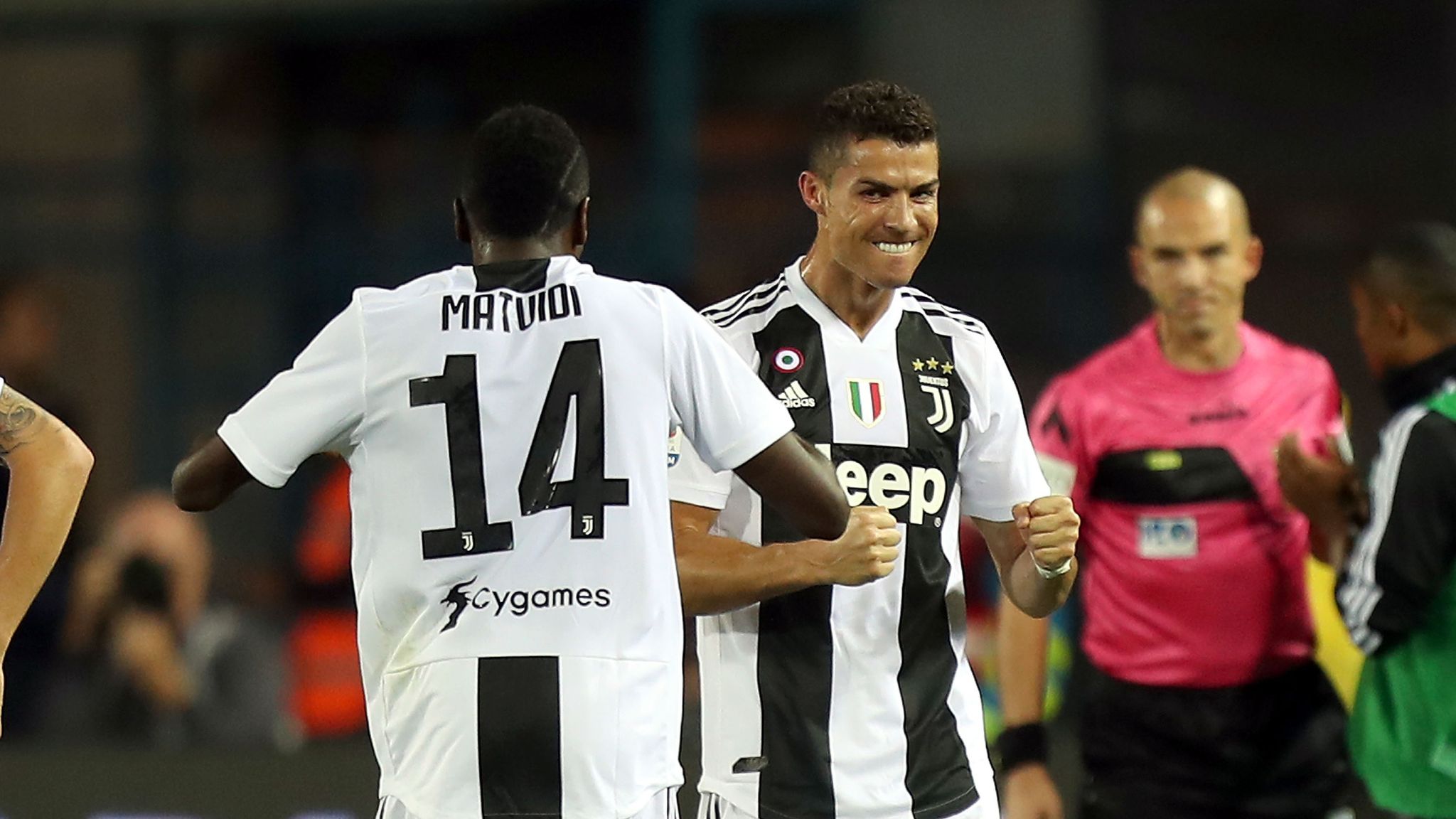 Empoli 1 2 Juventus Cristiano Ronaldo Rocket Hands Champions Scrappy Win Football News Sky Sports