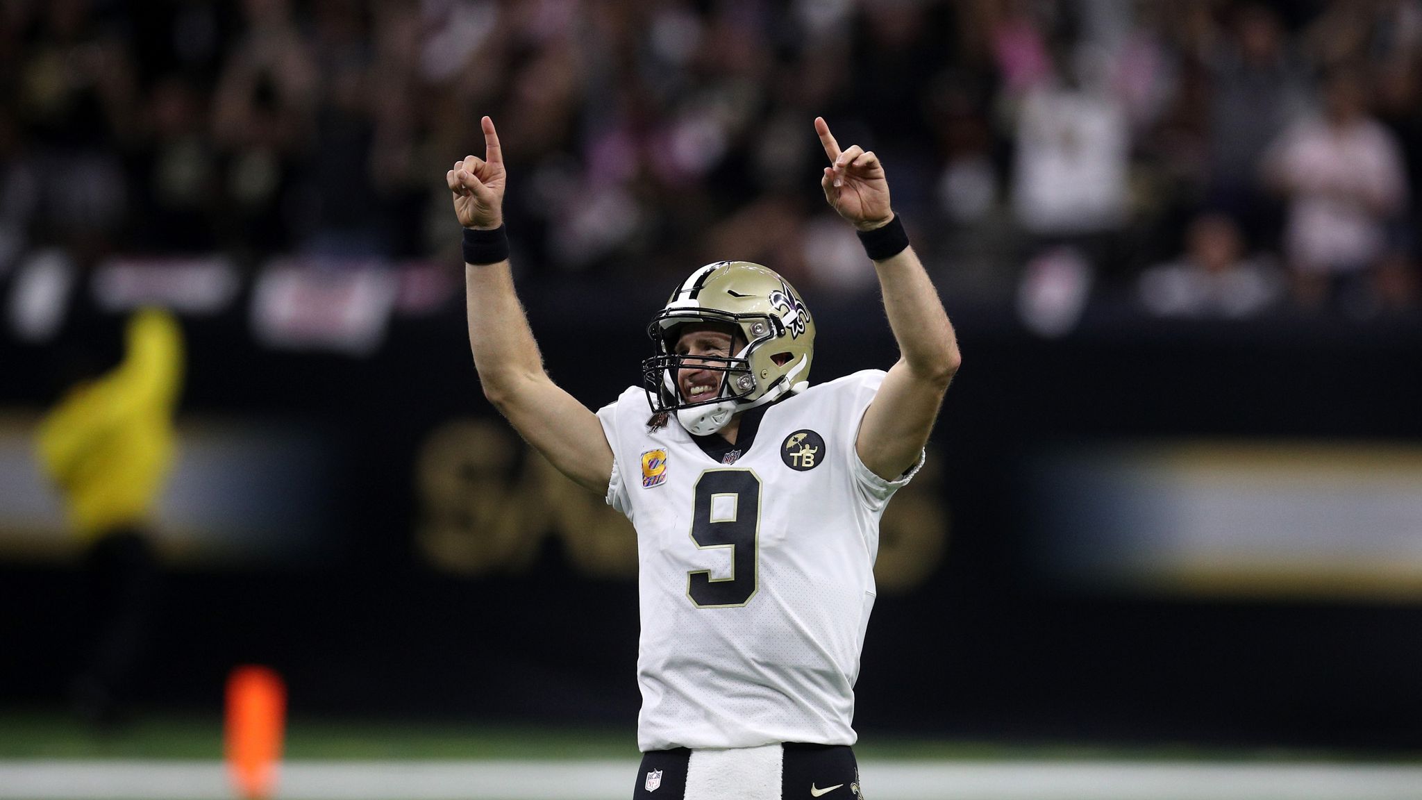 Drew Brees' second touchdown pass gives Saints 14-3 lead - NBC Sports