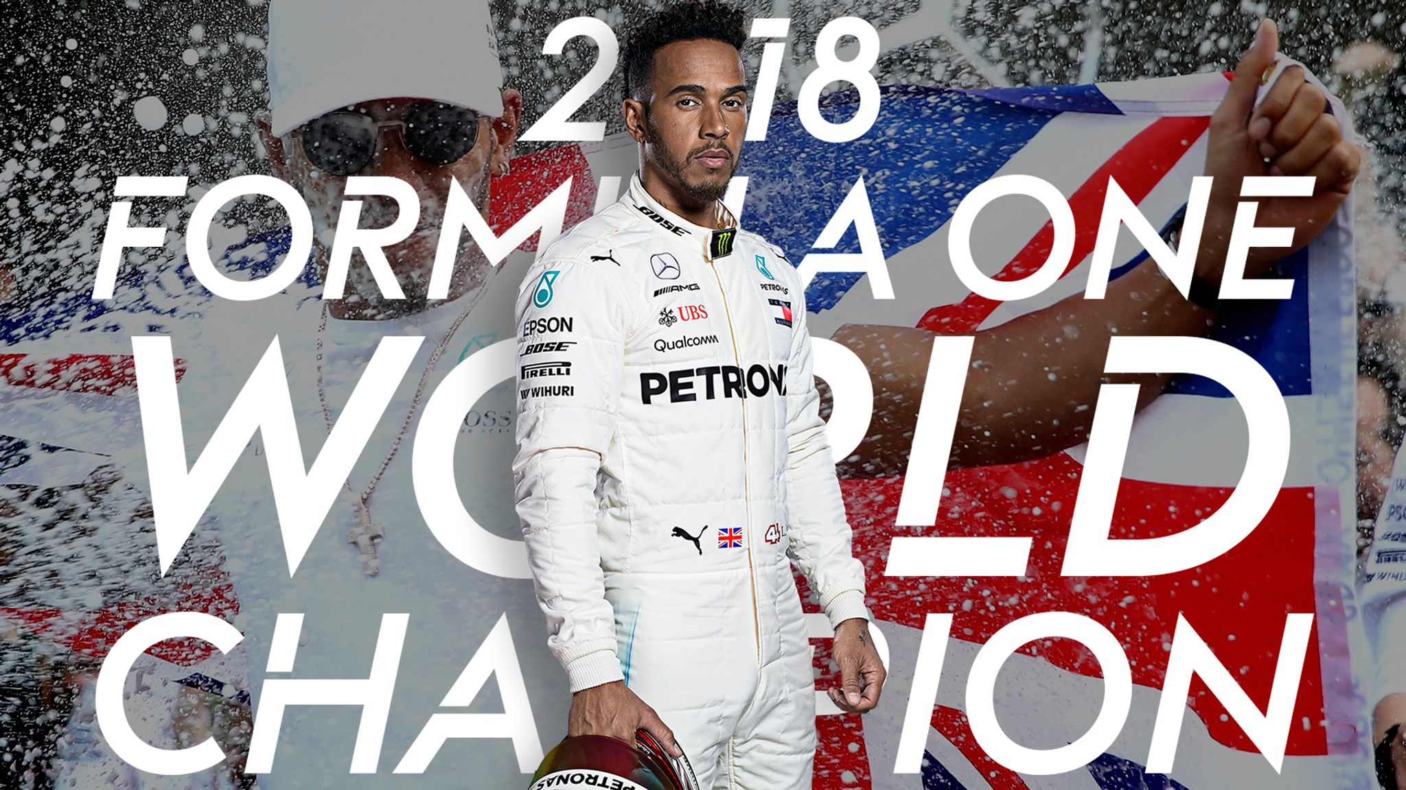 2018 Lewis Hamilton Limited Edition 9/18 5th World Championship