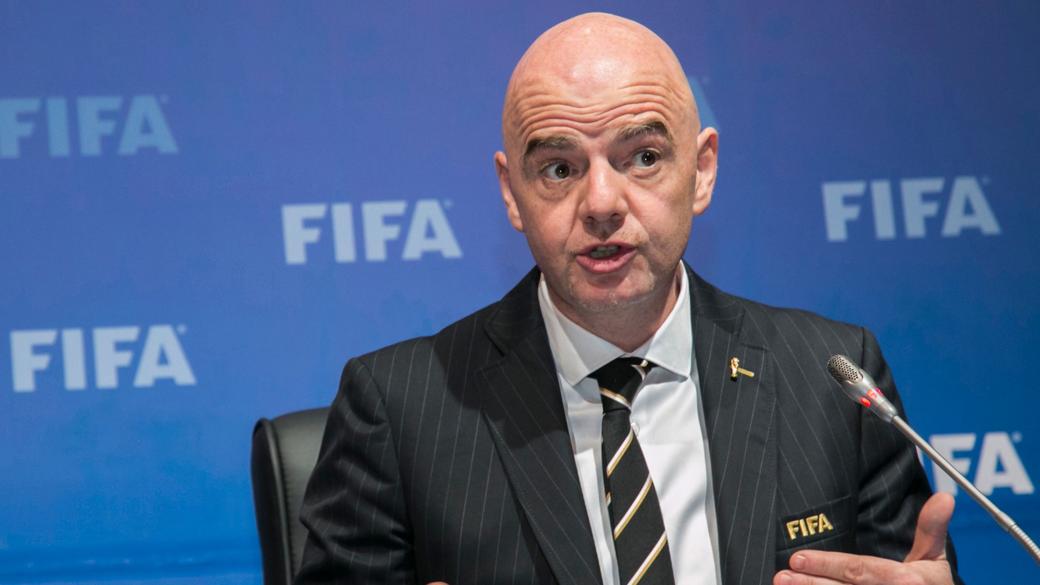 Gianni Infantino set to lead FIFA as president for next four years | Football News | Sky Sports