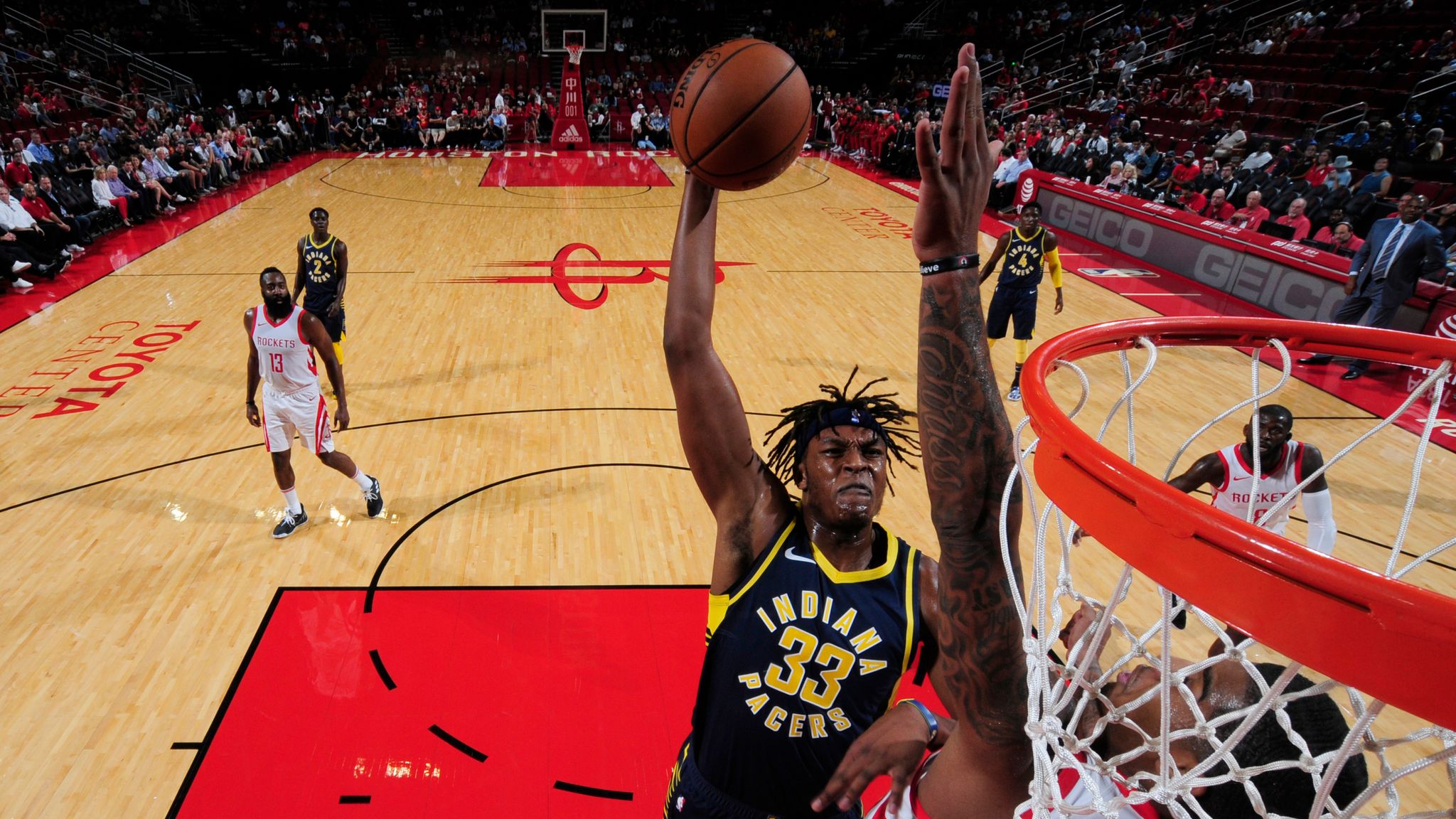 Center Myles Turner signs 'four-year' NBA deal with Indiana Pacers ...