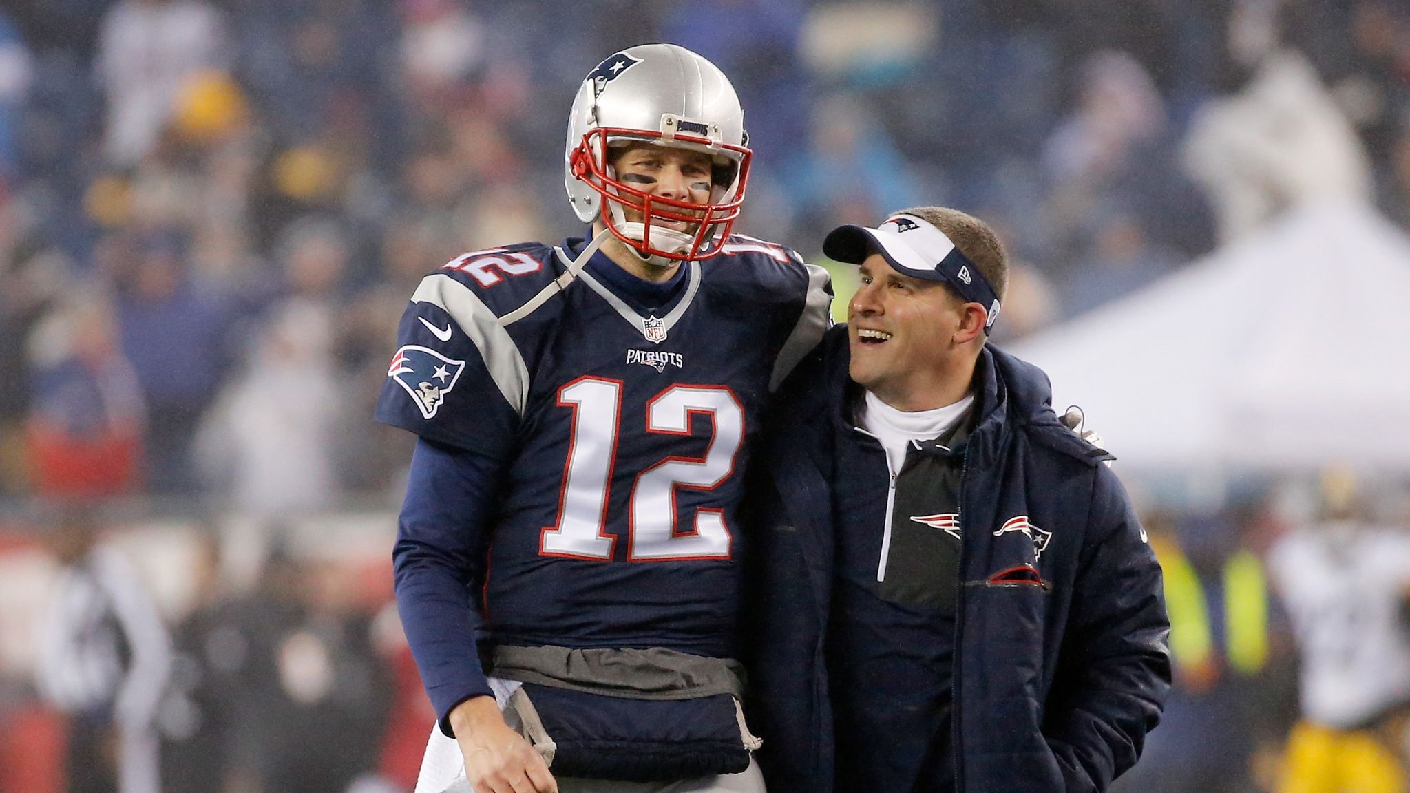 Tom Brady, Josh McDaniels, Bill Belichick - Washington Redskins v New  England Patriots