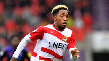 Image of Mallik Wilks is currently on loan at Doncaster from Leeds
