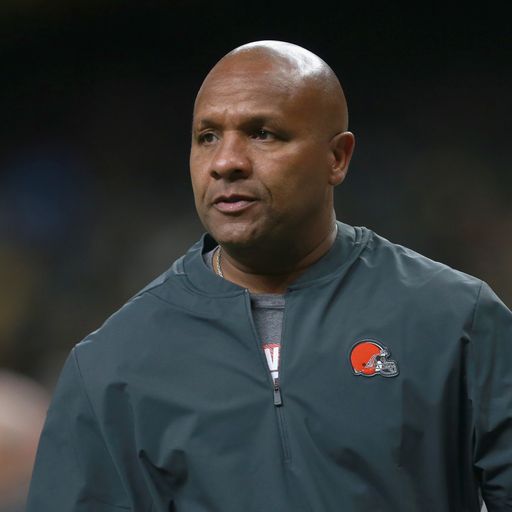 Browns sack head coach Jackson