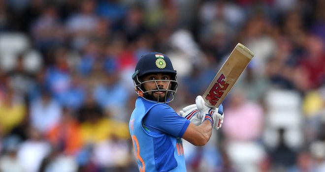 Kohli made his ODI debut against Sri Lanka in 2008
