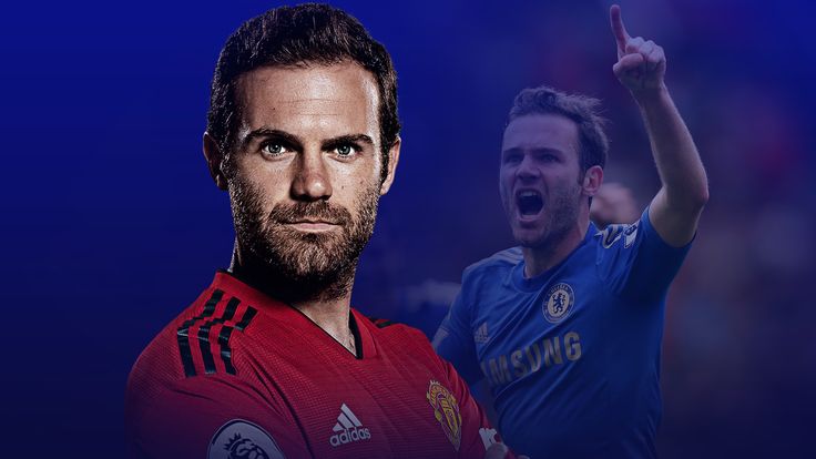 Juan Mata swapped Chelsea for Manchester United in 2014