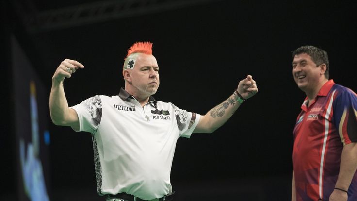 Peter Wright is looking to finally get the better of Michael van Gerwen in a major televised final