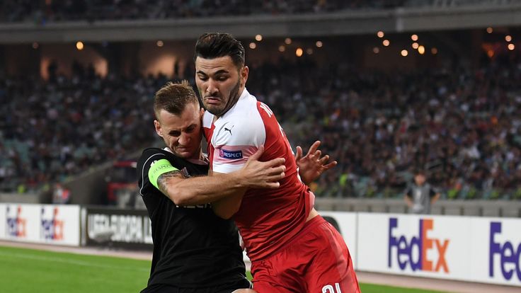 Sead Kolasinac was exposed defensively on his return to the Arsenal side