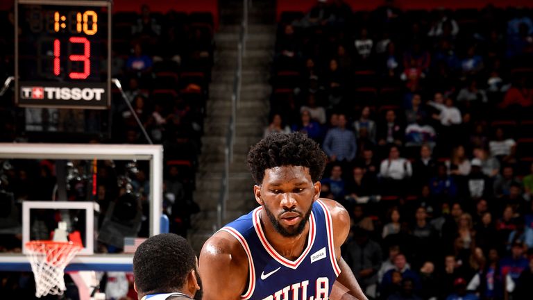 How will Joel Embiid handle the second game in two nights?