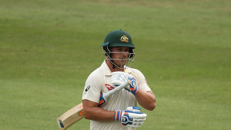 during day four of the Second Test match between Australia and Pakistan at Sheikh Zayed stadium on October 19, 2018 in Abu Dhabi, United Arab Emirates.