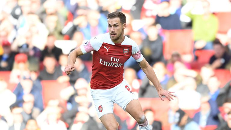 Aaron Ramsey is out of contract at the end of the season