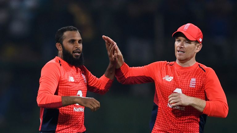 Leg-spinner Adil Rashid bowled his full allocation of five overs in the rain-hit third ODI