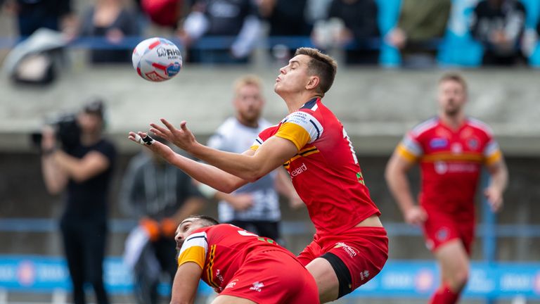 London full-back Alex Walker recovered from an opening minute drop of the ball to put in a man-of-the-match display