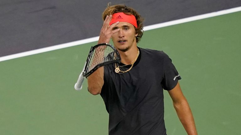 Aleksandar Zverev smashed his racked and threw it into crowd at Shanghai