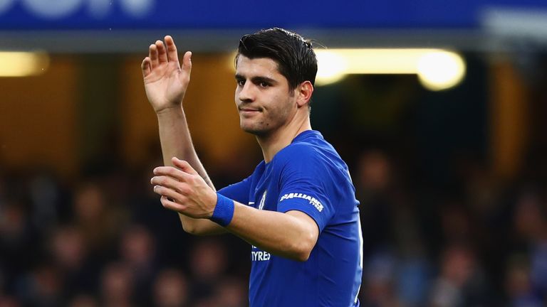 Alvaro Morata has only scored two Premier League goals since January