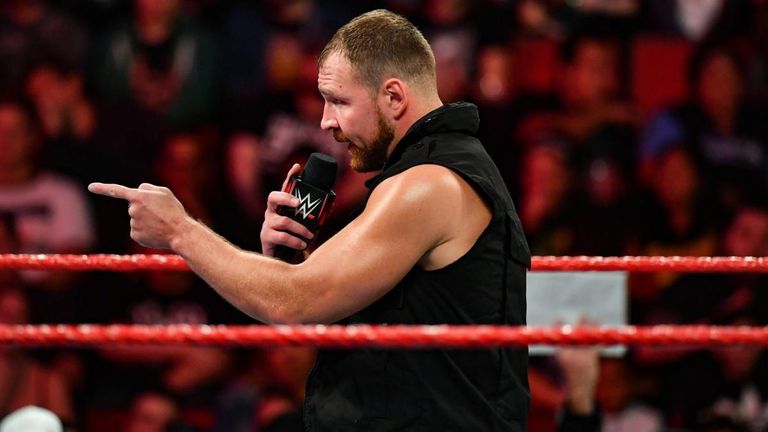 Ambrose on WWE Raw