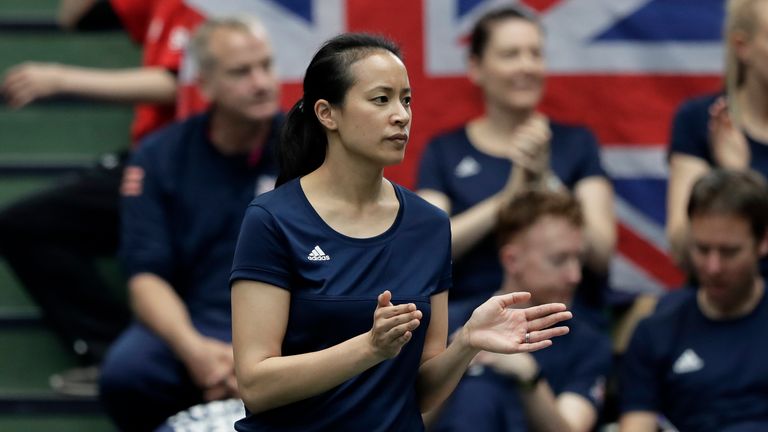 Anne Keothavong Fed Cup Great Britain captain