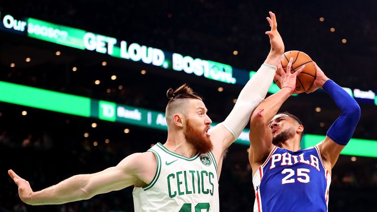 Boston were too strong for Philadelphia on opening night in the NBA