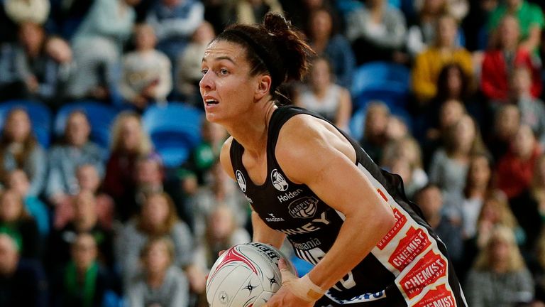 during the round 13 Super Netball match between the Fever and the Magpies at Perth Arena on May 20, 2017 in Perth, Australia.