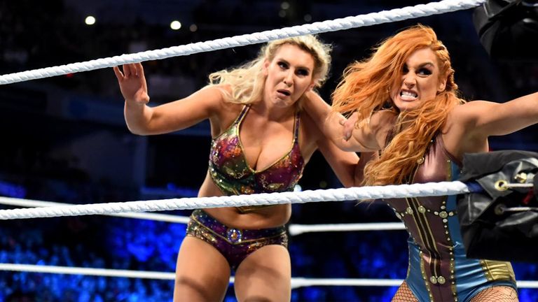 Becky Lynch will face Charlotte Flair in a Last Woman Standing match at Evolution