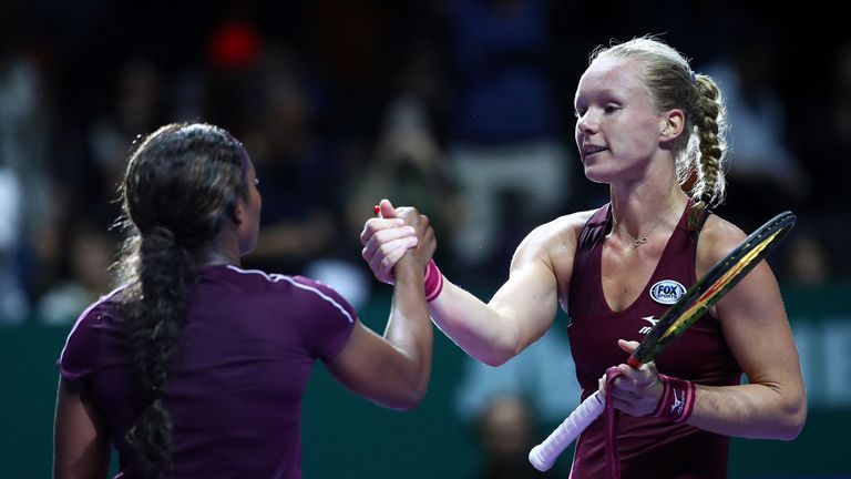 Sloane Stephens Kiki Bertens