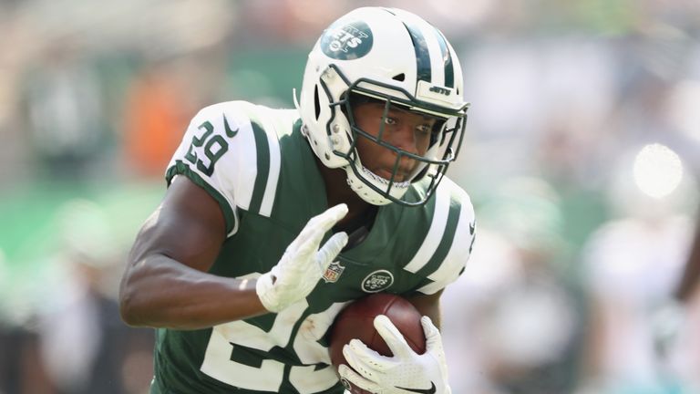 Bilal Powell suffered a neck injury against the Minnesota Vikings