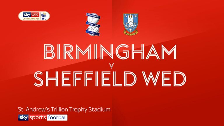 Championship highlights of Birmingham v Sheff Wed
