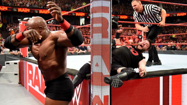 Bobby Lashley showed a new aggressive edge in his match against Kevin Owens