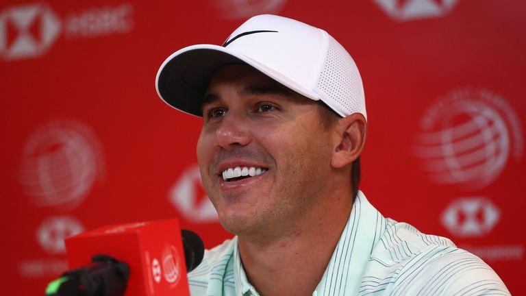 during a photocall ahead of the WGC - HSBC Champions at the Chamber of Commerce Shanghai on October 23, 2018 in Shanghai, China.